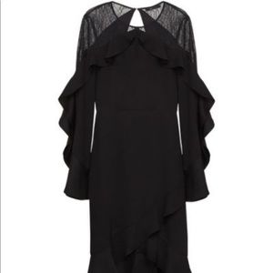 BCBG Delaney Black Lace Dress NWT SZ8
